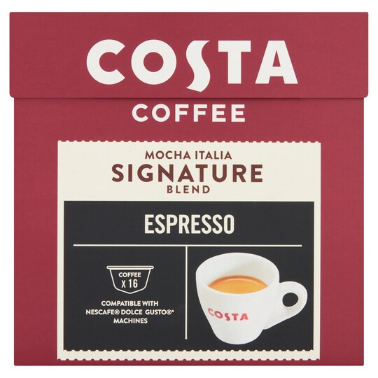 Costa Mocha Italia Signature Blend Espresso 112G Tesco Groceries