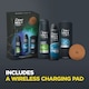 image 2 of Dove Men+Care Clean Comfort Trio with Charging Pad Gift Set
