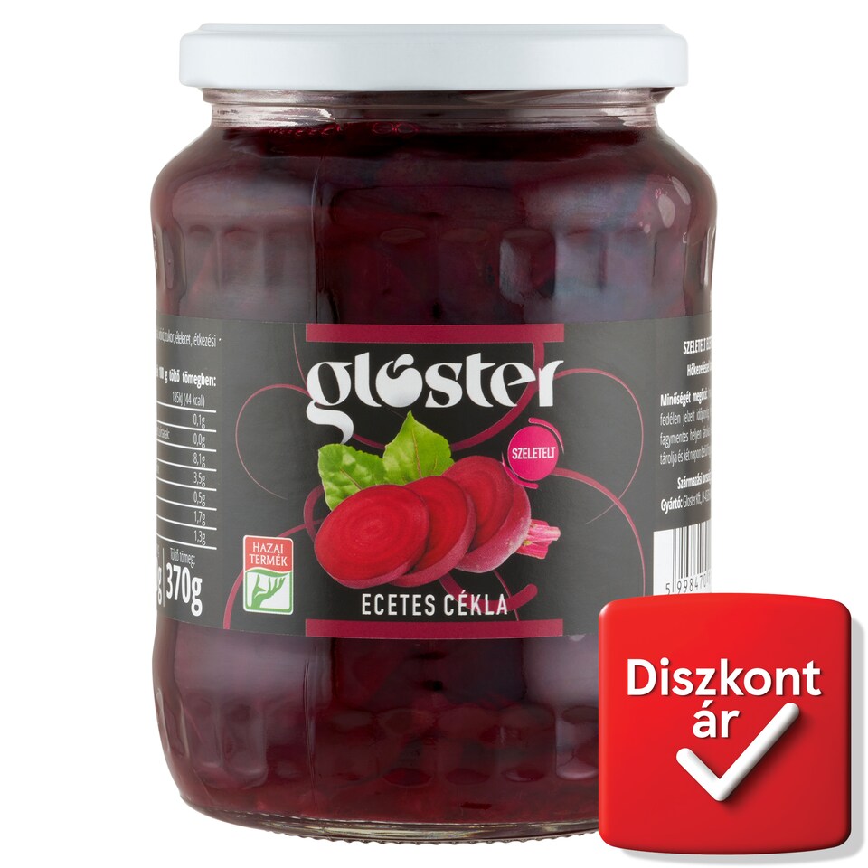 Gloster szeletelt ecetes cékla 680 g