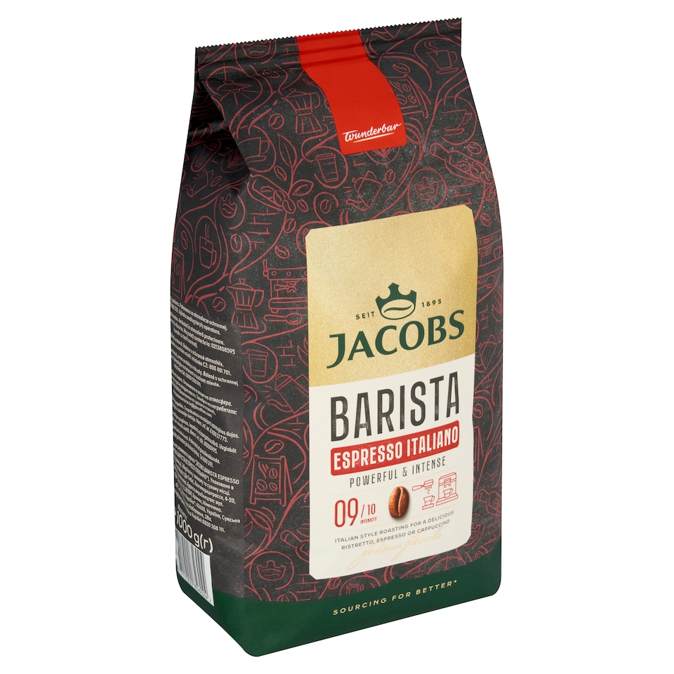 obrázok 1 z Jacobs Barista Espresso Italiano káva pražená zrnková 1000 g