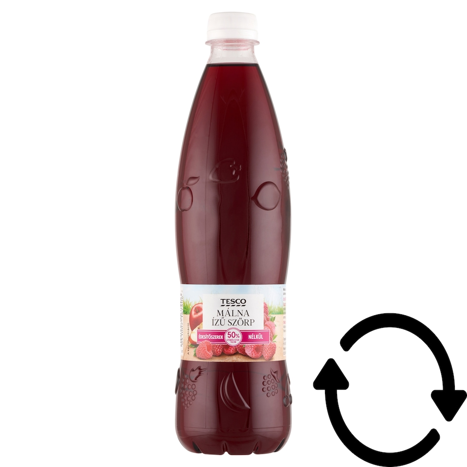 Tesco málna ízű szörp 700 ml