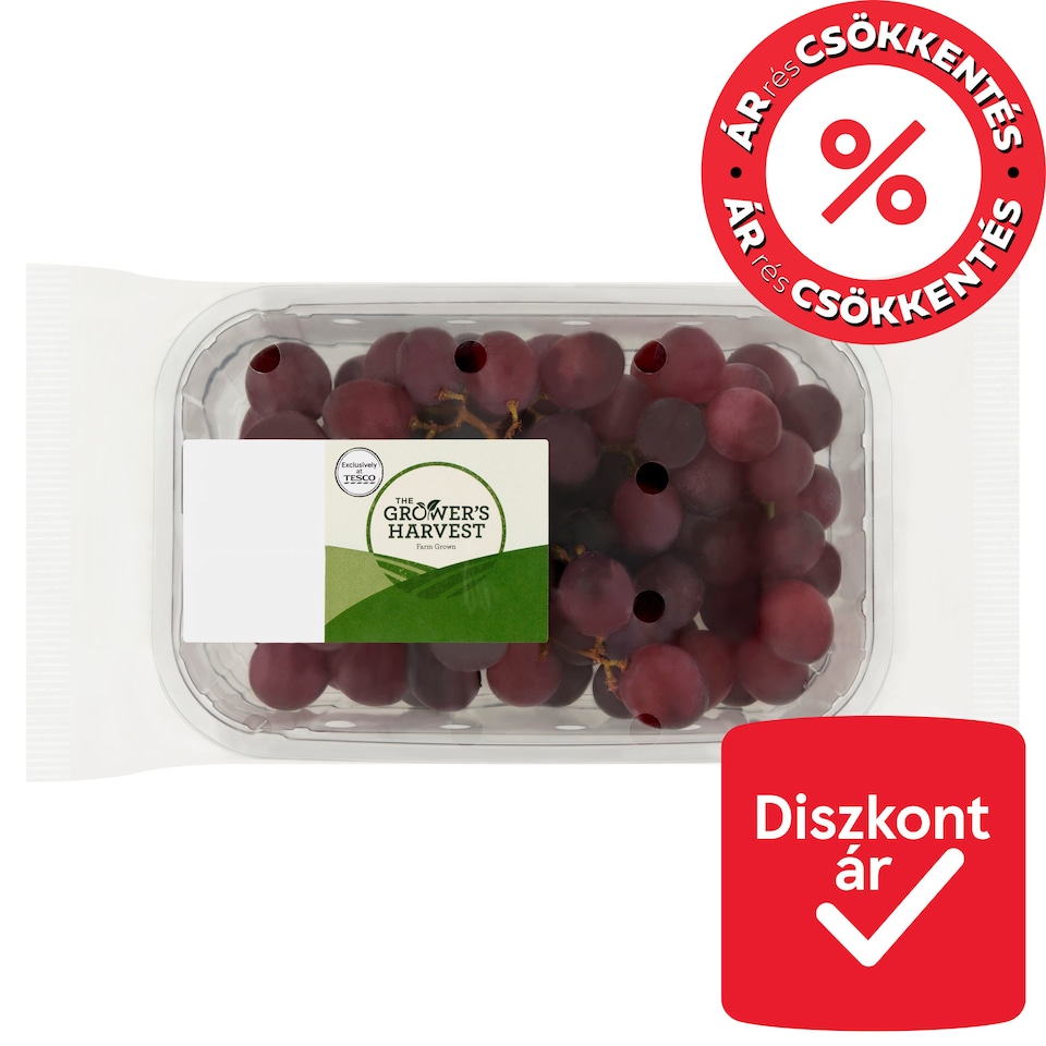 The Grower's Harvest Red Seedless Grapes 500 g