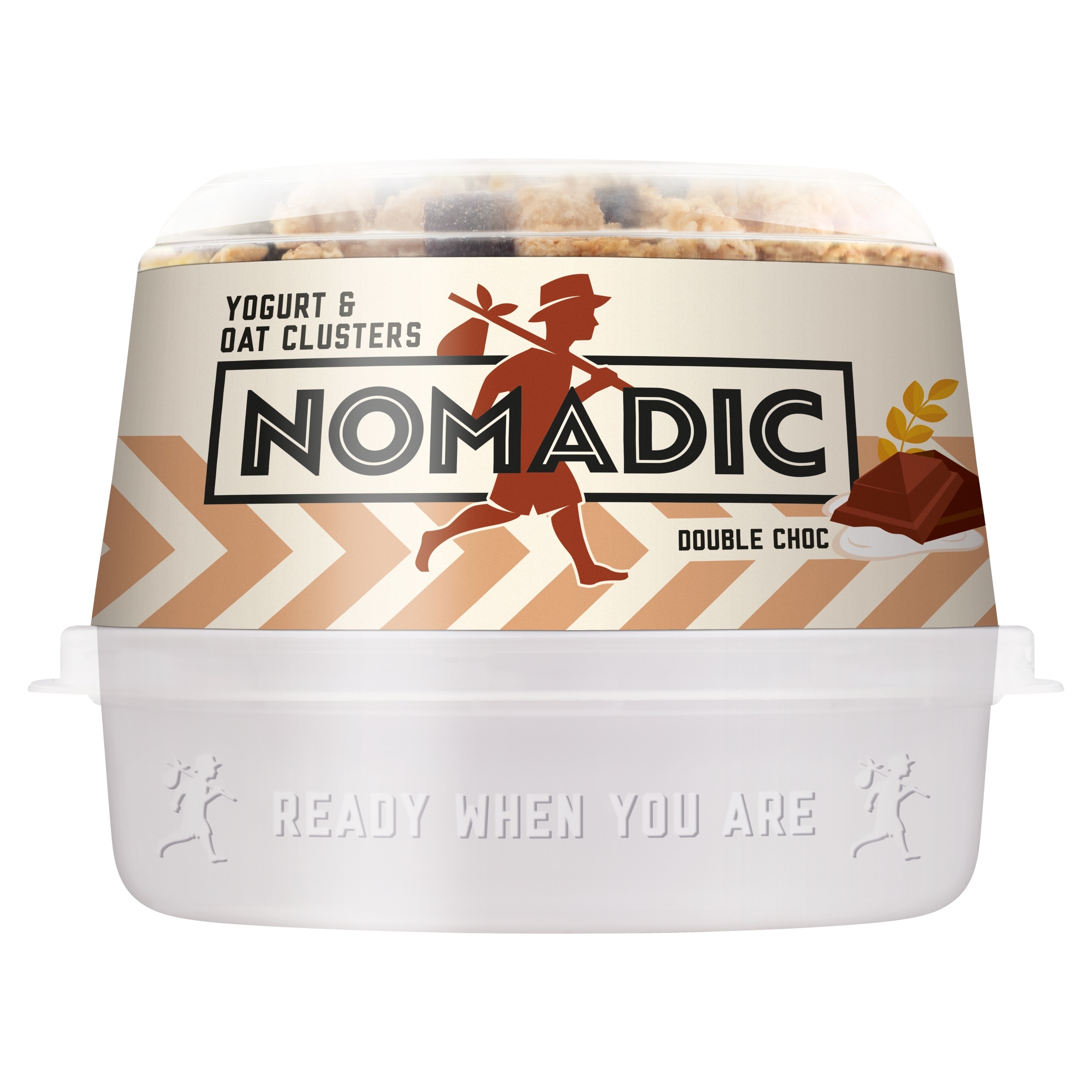 Nomadic Yogurt & Oat Clusters - Double Choc 169g