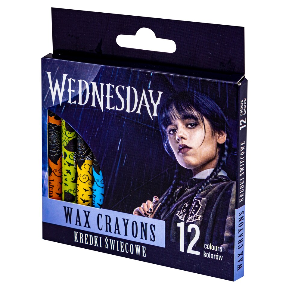 Wednesday Wax Crayons 12 pcs