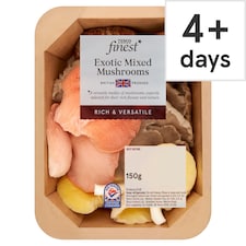 Tesco Finest Exotic Mixed Mushrooms 150G