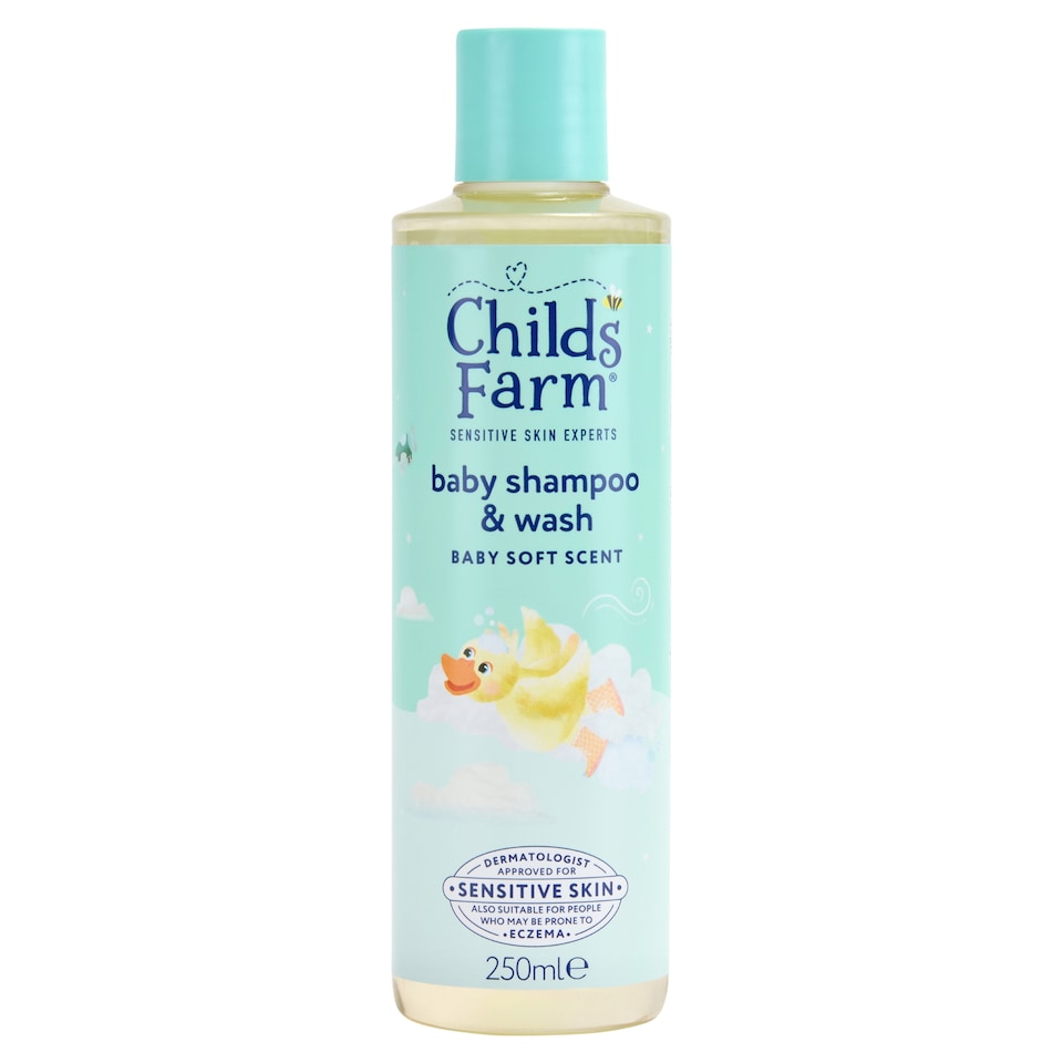 image 1 of Childs Farm Baby Shampoo & Body Wash Baby Soft Scent 250ml