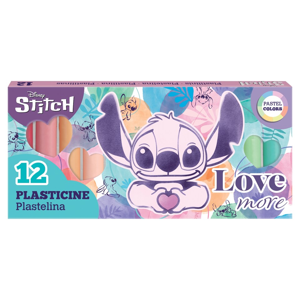 Obrázek 1 pro produkt Disney Stitch plastelíny 12 ks