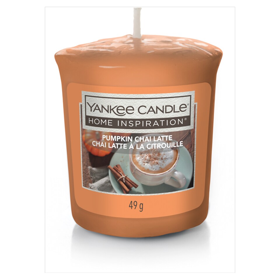 Yankee Votive Candle Pumpkin Chai Latte