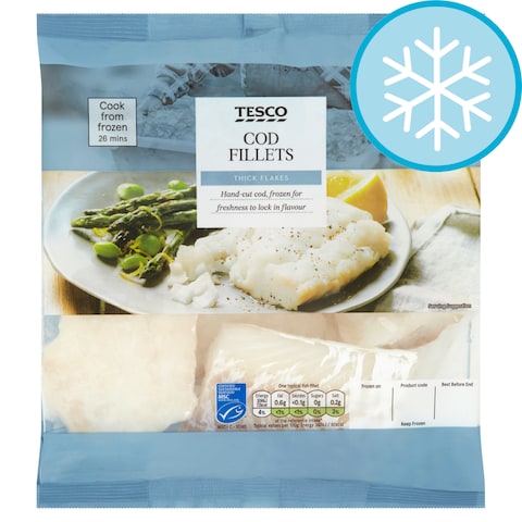 Tesco Cod Roe Tesco 5 Cod Fillets 450G - Tesco Groceries