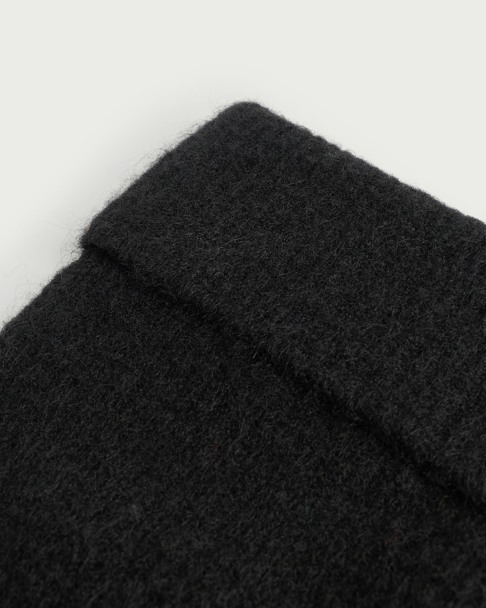 image 1 of F&F Knitted Beanie Hat in Black
