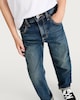 image 1 of F&F Boys Straight Leg Denim Jeans in Blue