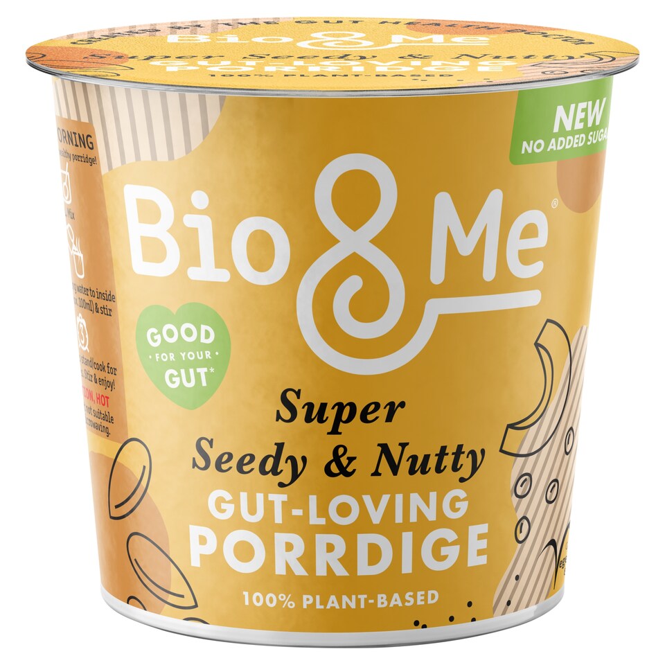 Bio&Me Super Seedy & Nutty Porridge Pot 58G