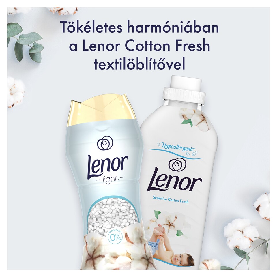 image 1 of Lenor In-Wash Scent Booster 210 g, Cotton Fresh