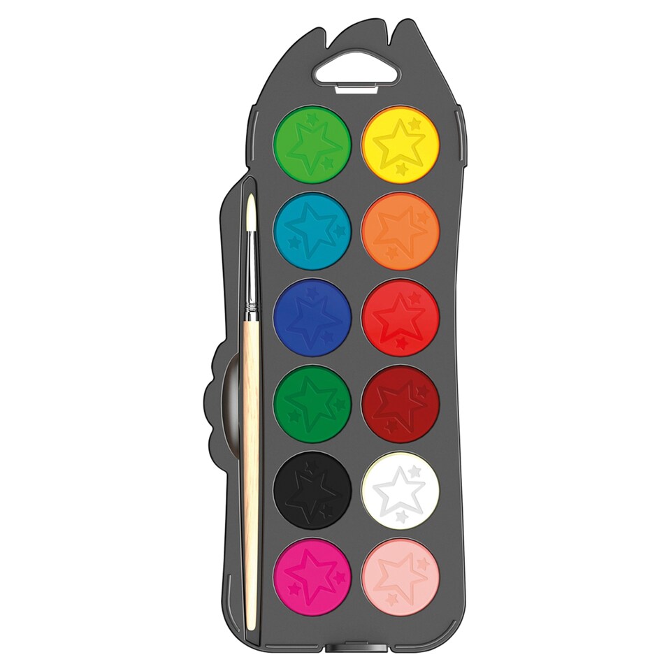 Maped Color'Peps vízfestékpaletta ecsettel 1. kép