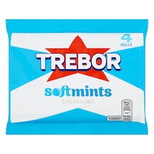 Trebor Softmints Spearmint Mints Multipack 4 Pack 179g