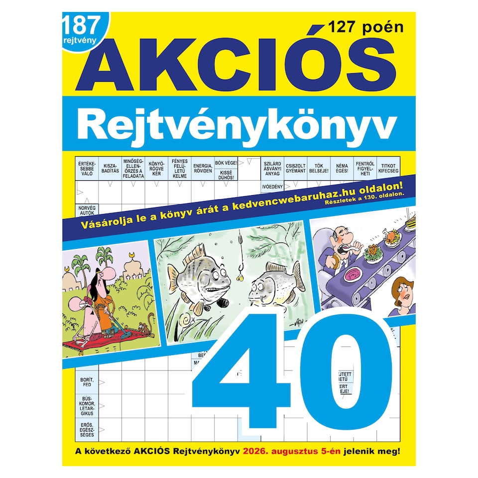 Akciós Rejtvénykönyv