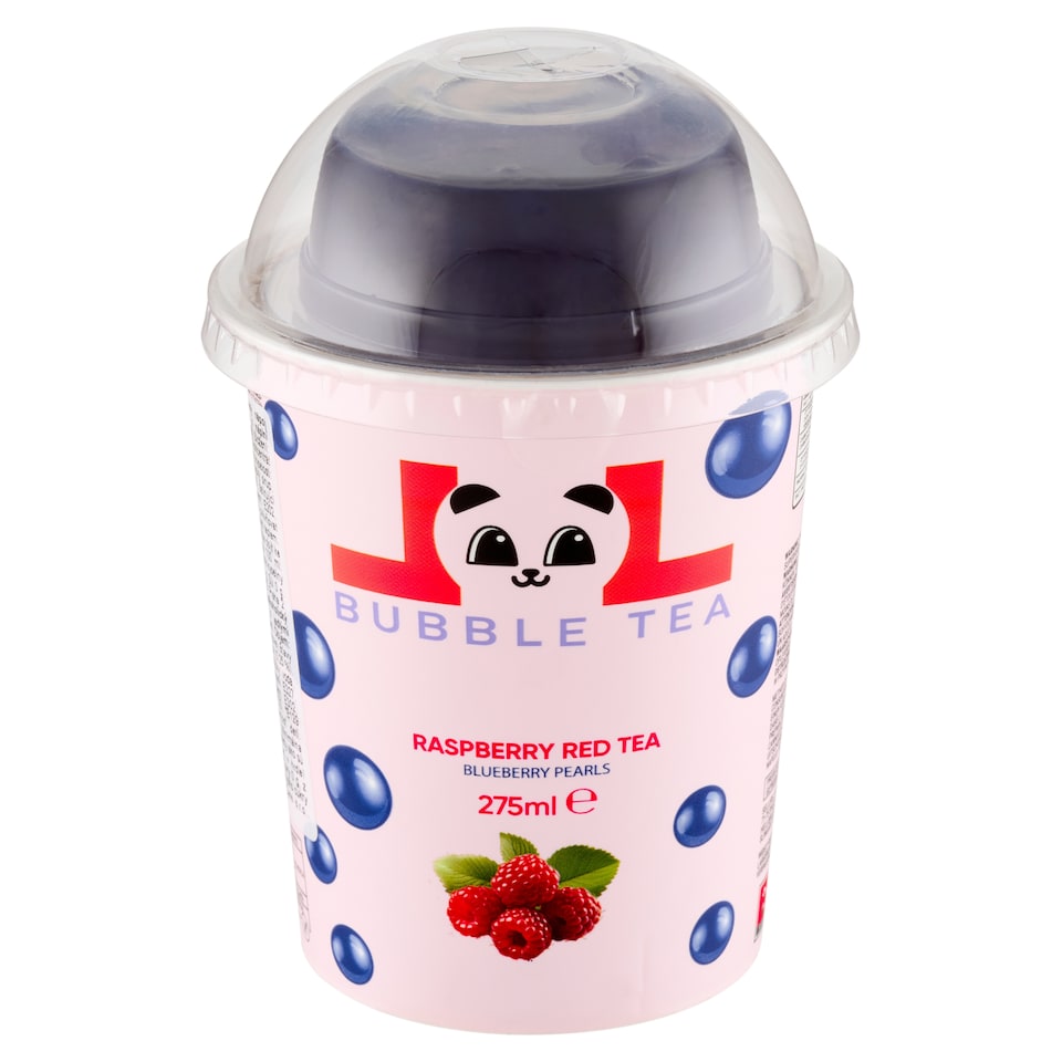 Obrázek 1 pro produkt LOL Bubble Tea nealkoholický ochucený nápoj s příchutí maliny 275ml