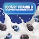 image 4 of Actimel+ Triple Action 100% Vitamin D Blueberry & Blackberry Yoghurt Drink 8x100g