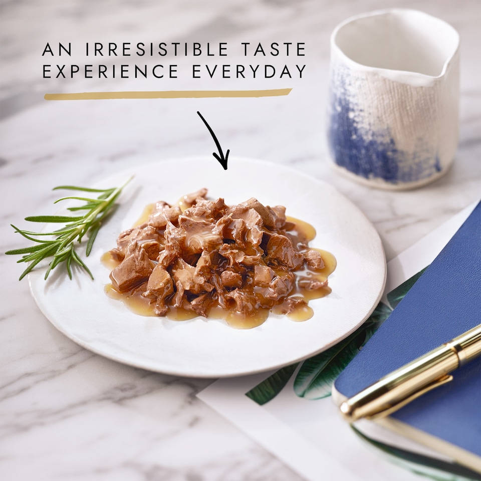 image 1 of GOURMET Perle Ocean Collection Wet Cat Food 40x85g