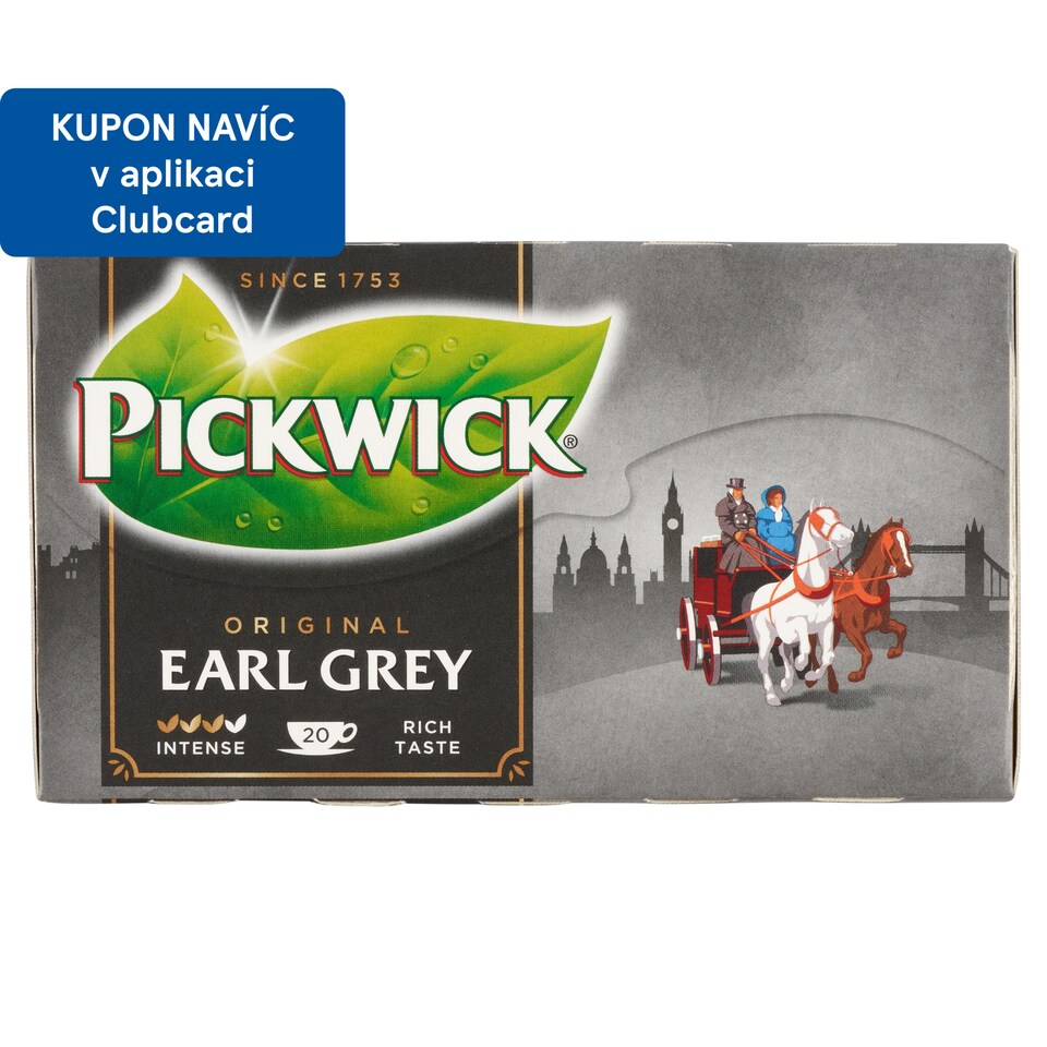 Obrázek 1 pro produkt Pickwick Earl Grey černý čaj aromatizovaný 20 x 2g (40g)
