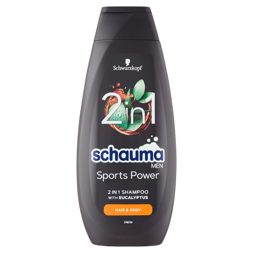 obrázok 1 z Schauma Men Sport Power 2v1 šampón 400 ml