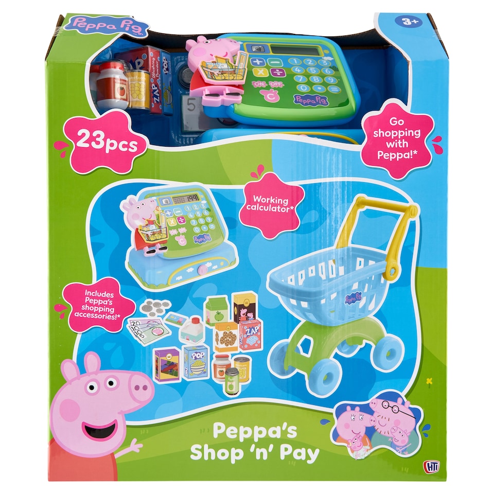 Peppa Pig Peppa's Shop 'n' Pay 23 pcs