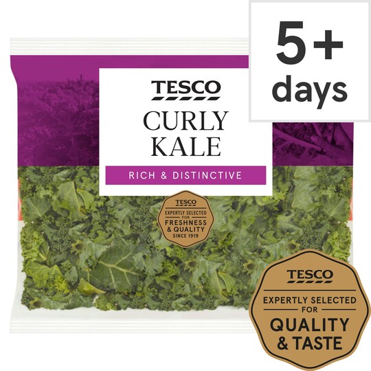 Tesco Curly Kale 180G Tesco Groceries