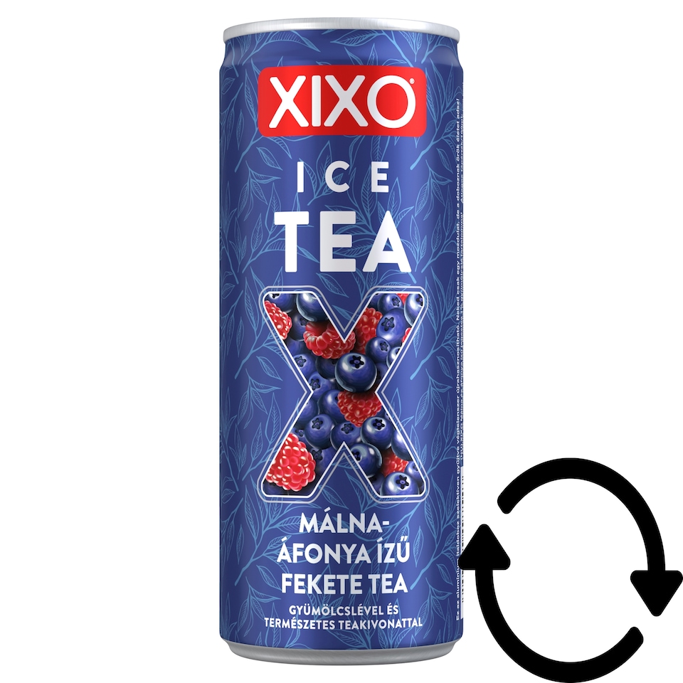 XIXO Ice Tea Raspberry-Blueberry Flavored Iced Tea 250 ml