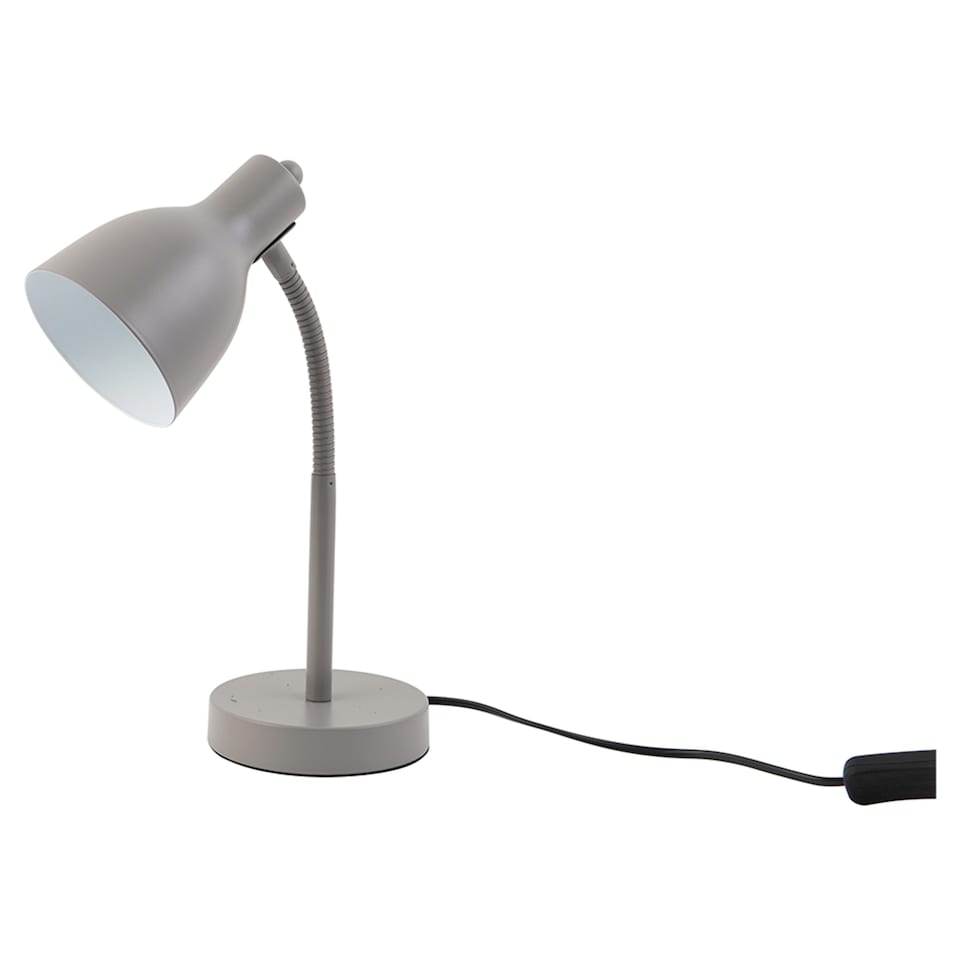 F&F Home Grey Desk Lamp