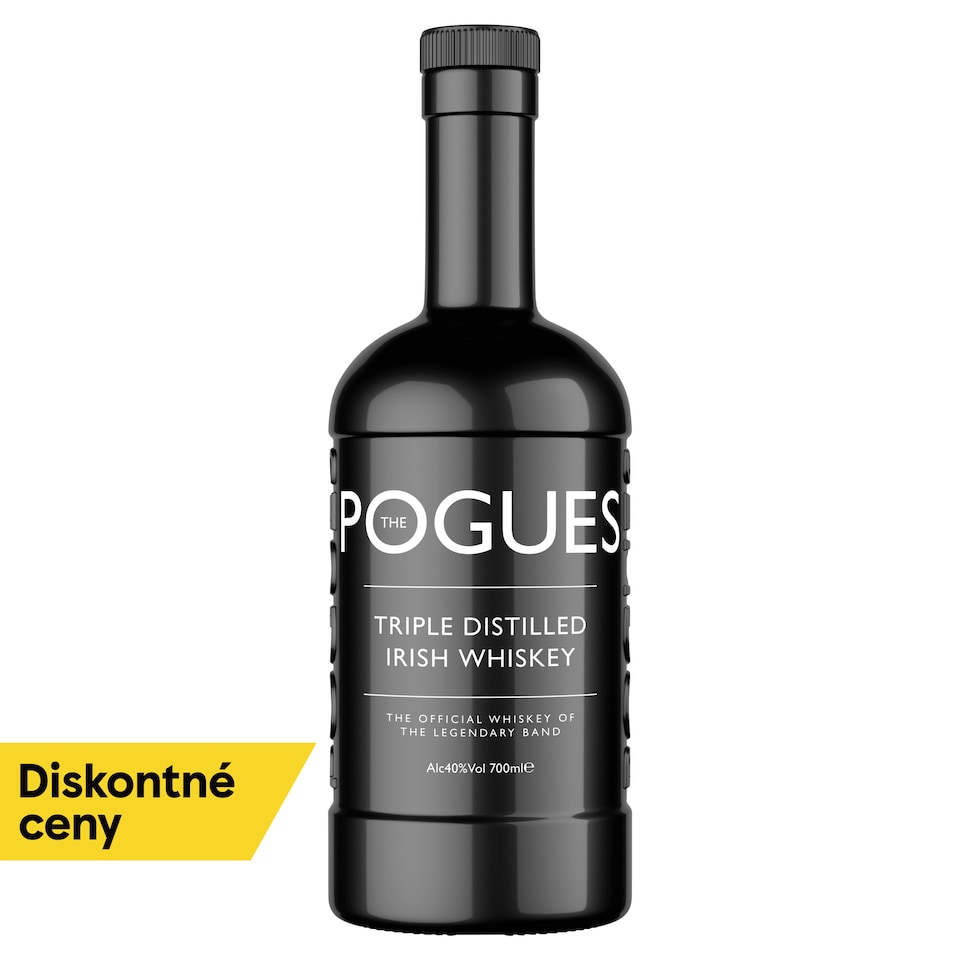 The Pogues Triple Distilled Irish Whiskey 40% 700 ml