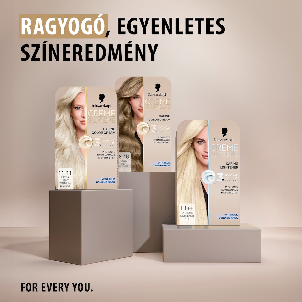 image 1 of Schwarzkopf Creme Supreme Permanent Color Creme 11-11 Cool Ultra Light Blonde