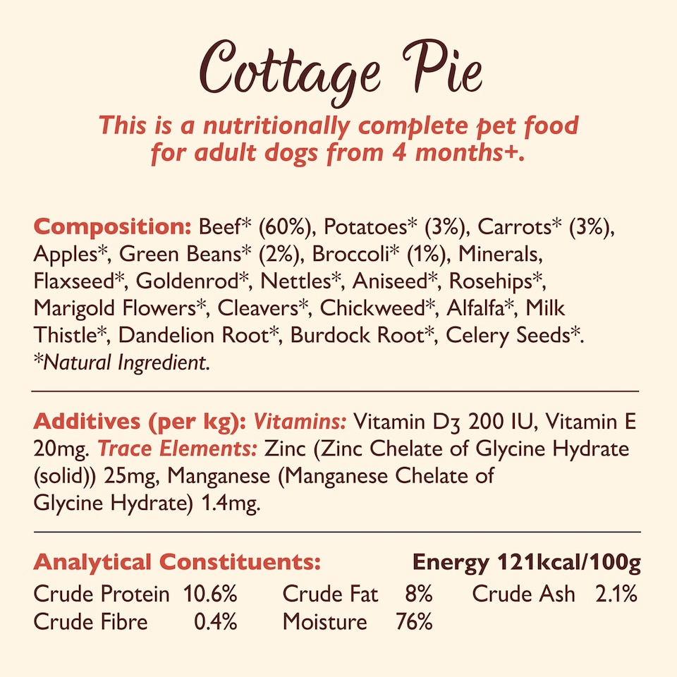 image 1 of Lily's Kitchen Classic Dinners Multipack for Dogs 12x400g