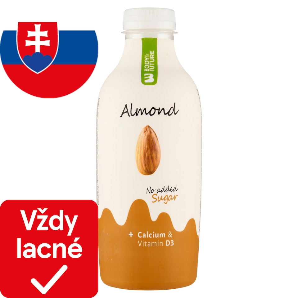 obrázok 1 z Body&Future Mandľový nápoj s vápnikom a vitamínom D3 750 ml