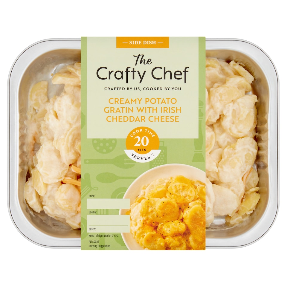 The Craft Chef Potato Gratin And Irish Chedder 400G