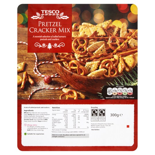 Tesco Savoury Snack Mix 300G Tesco Groceries