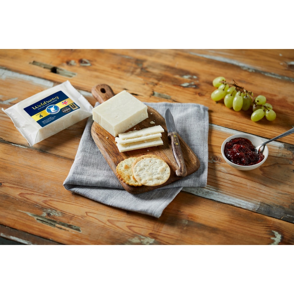 image 1 of St Helen's Farm Mature Goats Cheese 170G
