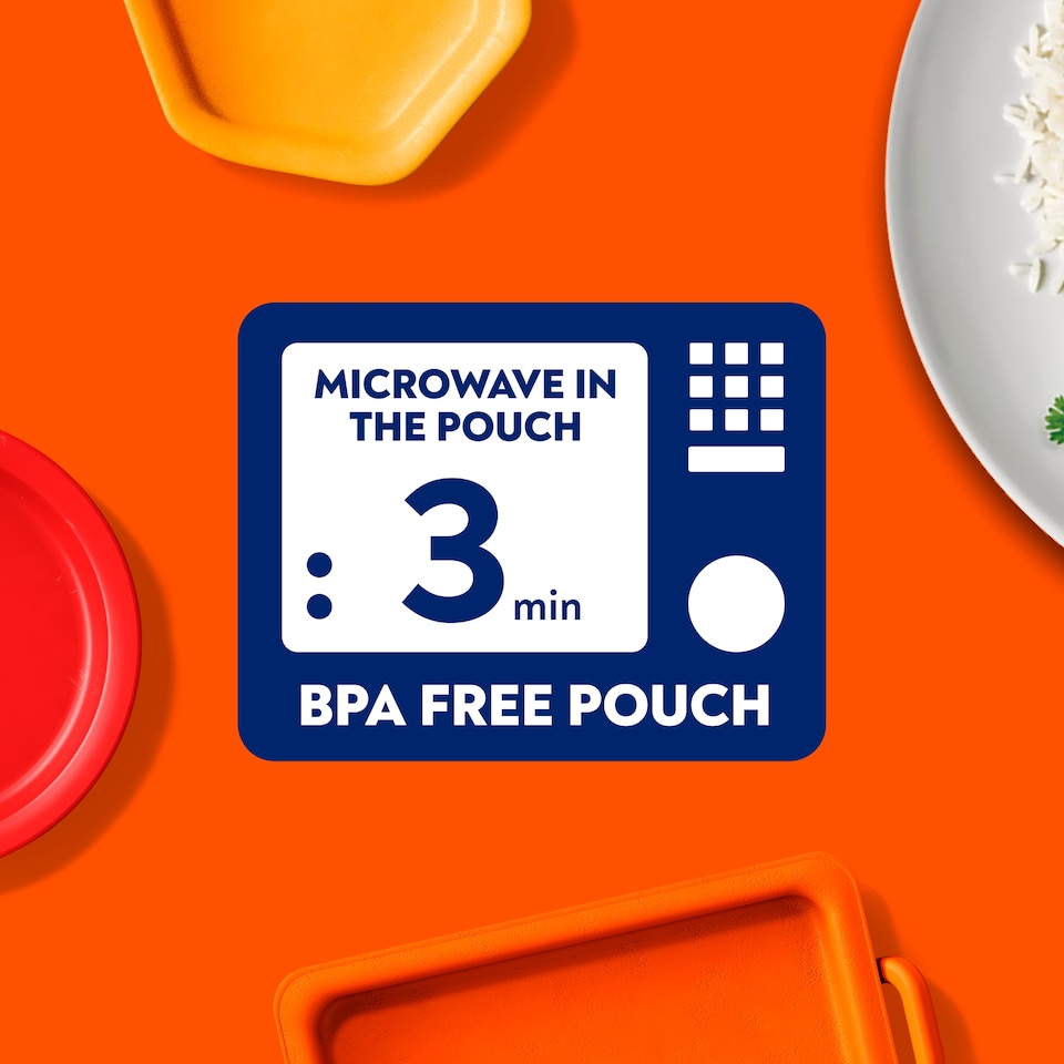 image 1 of Bens Original Basmati Microwave Rice Family Pack 450g