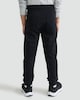 image 3 of F&F Boys Cotton Rich Zip Pocket Cuffed Drawstring Joggers in Black