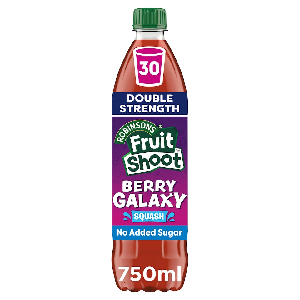 image 1 of Fruit Shoot Double Strength Berry Galaxy No Added Sugar Squash 750ml