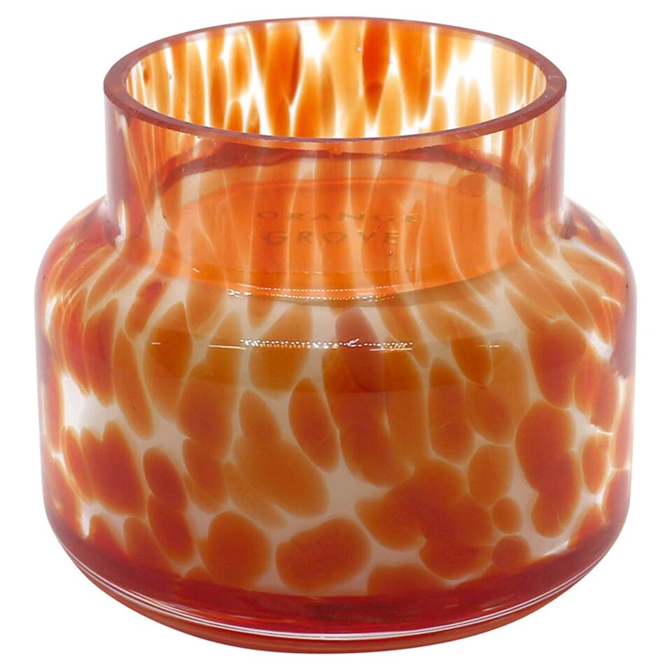 Tesco Nostalgia Orange Grove Confetti Candle 200G Tesco Groceries