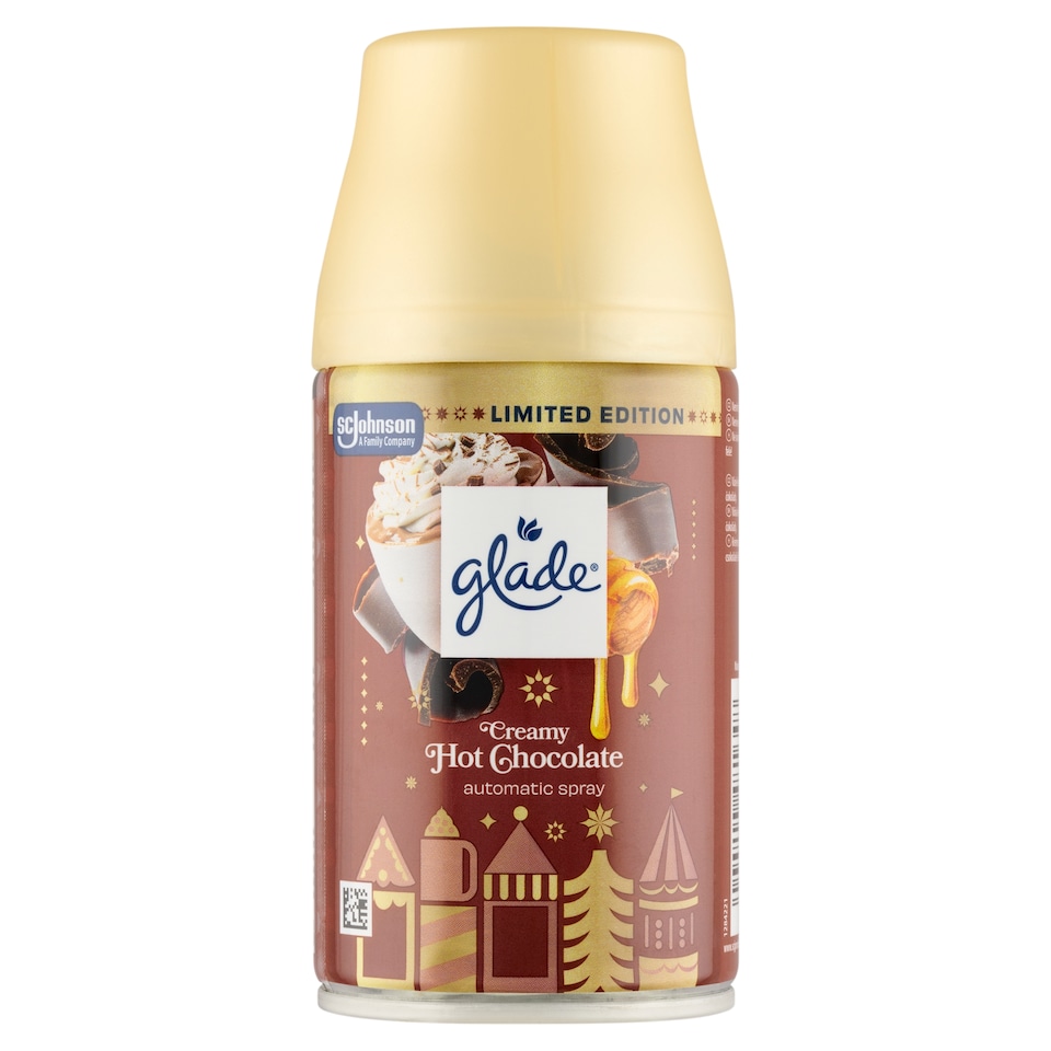 Obrázek 1 pro produkt Glade Creamy Hot Chocolate náplň automatický osvěžovač vzduchu 269ml