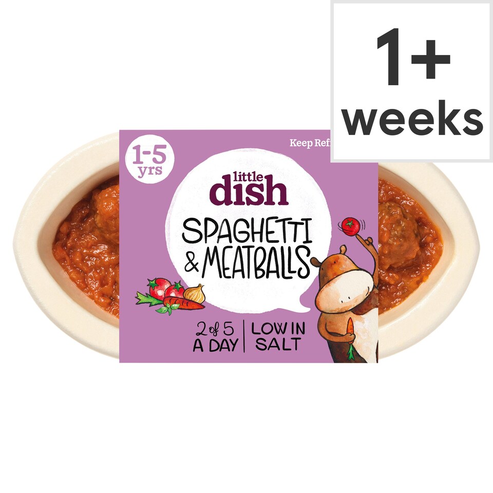 Little Dish Spaghetti & Meatballs 200G Tesco Groceries