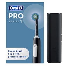 Oral-B Pro 1 Electric Toothbrush & Case Black