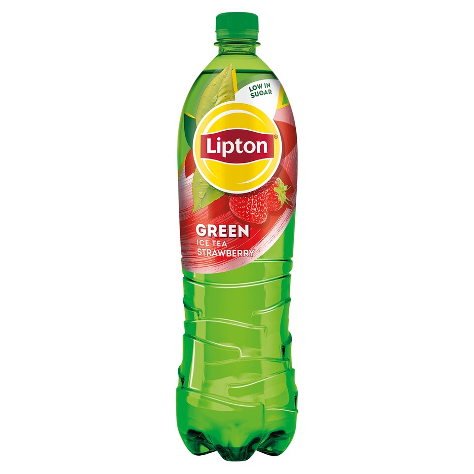 Lipton Ledový čaj zelený s příchutí jahod 1,5l