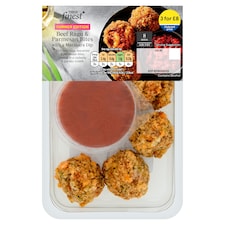 Tesco Finest Beef Ragu & Parmesan Bites with a Marinara Dip 148g