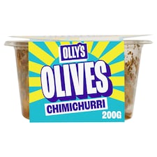 Olly's Chimichurri Halkidiki Olives 200g