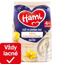 Hami Porridge for a Good Night Milk Rice Porridge with Vanilla Flavor 210 g