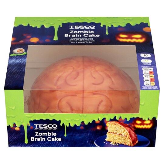 Tesco Halloween Brain Cake Tesco Groceries