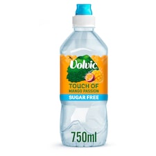 Volvic Touch Of Fruit Mango & Passion Sugar Free Water 750Ml
