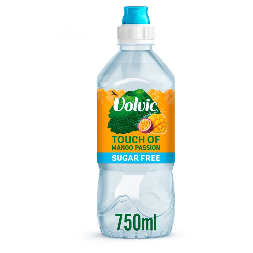 image 1 of Volvic Touch Of Fruit Mango & Passion Sugar Free Water 750Ml